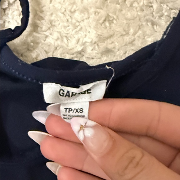 Garage Black Camisole Top - Picture 2 of 3